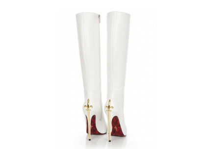 LVST BOTTES DAGGERS WHITE