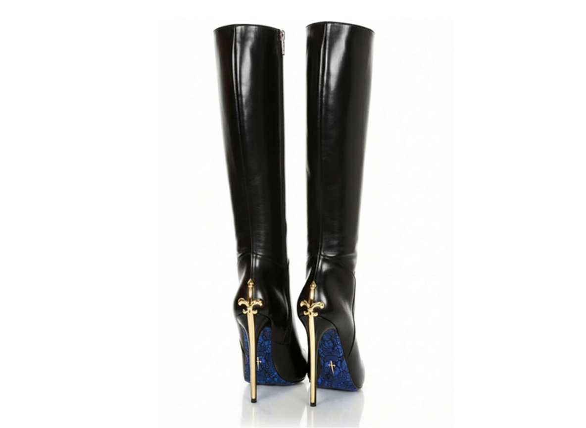 LVST BOTTES DAGGERS BLUE